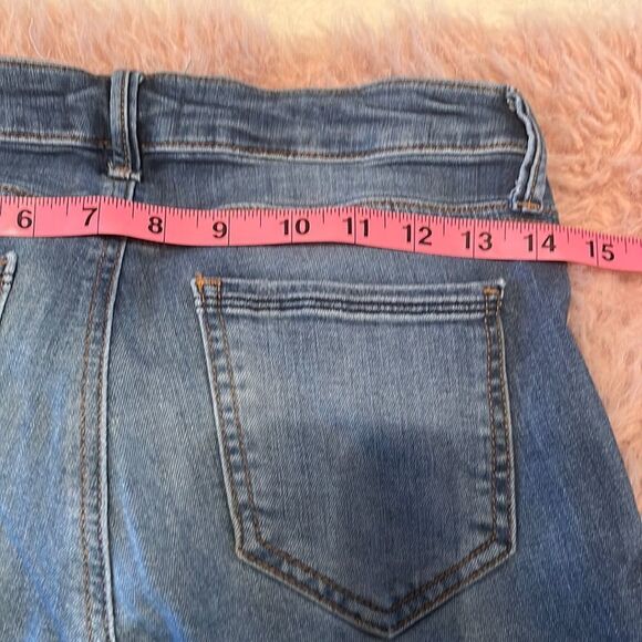 𝅺JULES & James Distressed Blue Jeans.  Size 5 - Picture 4 of 7